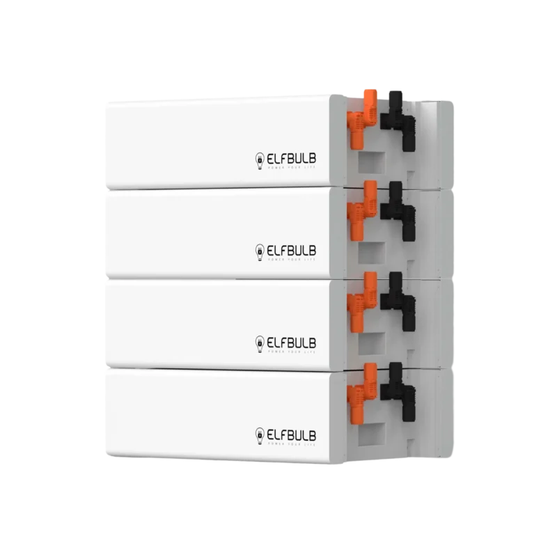 Stackable LiFePO4 Battery With UL From 4.8KWH 9.6kWH 14.4kWH 19.2KWH