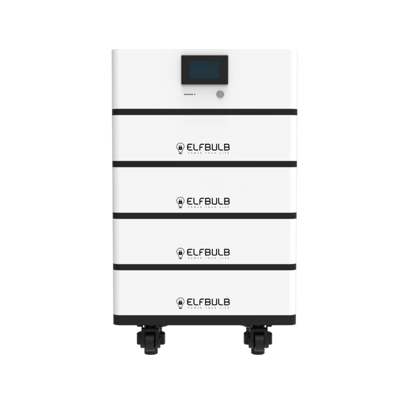 High Voltage Stacked LiFePO4 Battery Energy Storage 20KWH To 50KWH