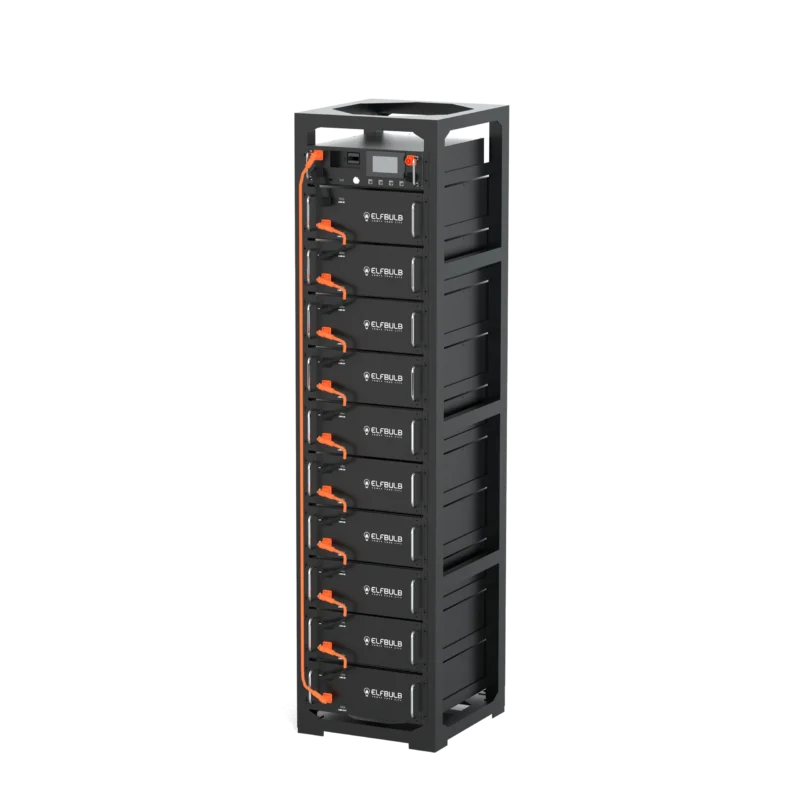 100AH High Voltage Rack Mounted Cabinet 153V To 614V